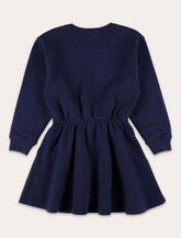 Navy cotton dress Polo Ralph Lauren Kids - | Spazio Pritelli