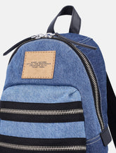 Zaino The Biker medium in denim colorblock Marc Jacobs -  | Spazio Pritelli