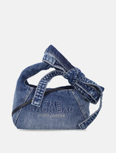 Marc Jacobs The Bow Denim mini sack bag -  | Spazio Pritelli