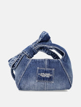 Marc Jacobs The Bow Denim mini sack bag -  | Spazio Pritelli
