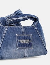Marc Jacobs The Bow Denim mini sack bag -  | Spazio Pritelli