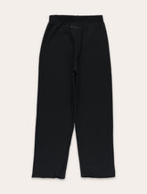 MM6 Maison Margiela Kids black jogger trousers with zips - | Spazio Pritelli