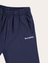 Jogging blu con logo di Sporty & Rich Kids - | Spazio Pritelli
