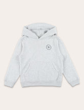 Felpa con cappuccio grigia con logo Circle di Sporty & Rich Kids - | Spazio Pritelli