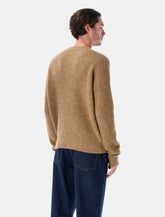 Ami Paris alpaca blend crew neck sweater - | Spazio Pritelli