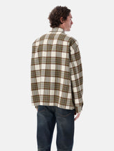 Ami Paris Checked Green Shirt - | Spazio Pritelli