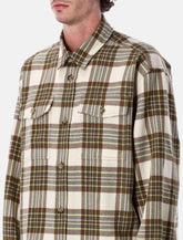 Ami Paris Checked Green Shirt - | Spazio Pritelli