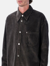 Ami Paris Corduroy Overshirt - | Spazio Pritelli