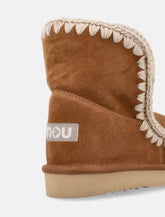 Stivaletti Eskimo 18 in montone con cuciture crochet Mou - | Spazio Pritelli