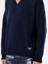 Emporio Armani V-Neck Sweater - | Spazio Pritelli