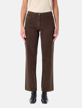 Emporio Armani New York garment-dyed organic denim jeans - | Spazio Pritelli