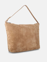 Emporio Armani suede hobo bag - | Spazio Pritelli