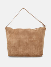 Emporio Armani suede hobo bag - | Spazio Pritelli