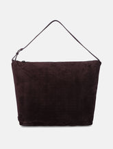 Emporio Armani suede hobo bag - | Spazio Pritelli