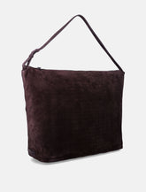 Emporio Armani suede hobo bag - | Spazio Pritelli