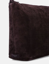 Emporio Armani suede hobo bag - | Spazio Pritelli