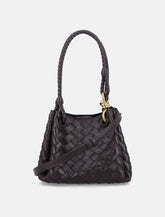 Bottega Veneta Small Parachute Shoulder Bag in Intrecciato Leather - | Spazio Pritelli