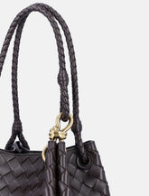 Bottega Veneta Small Parachute Shoulder Bag in Intrecciato Leather - | Spazio Pritelli