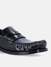 Bottega Veneta brushed leather Truman loafer - | Spazio Pritelli