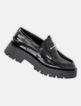 Alexander Wang Carter mid-heel leather loafers - | Spazio Pritelli