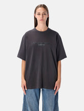 Alexander Wang oversized grey délavé cotton t-shirt -  | Spazio Pritelli