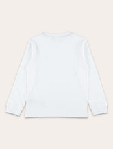 Lacoste Kids white jersey t-shirt - | Spazio Pritelli