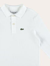 Lacoste boys long-sleeve petit piqué polo - | Spazio Pritelli