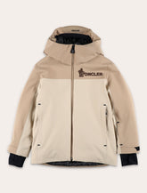 Moncler Grenoble Kids Moriond ski jacket beige - | Spazio Pritelli