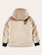 Moncler Grenoble Kids Moriond ski jacket beige - | Spazio Pritelli