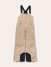 Moncler Grenoble Kids beige ski bib pants - | Spazio Pritelli