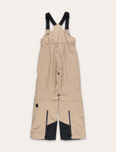 Moncler Grenoble Kids beige ski bib pants - | Spazio Pritelli