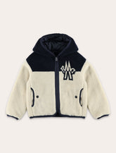 Felpa da bambino con cappuccio reversibile in teddy Moncler Grenoble -  | Spazio Pritelli