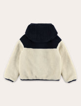 Felpa da bambino con cappuccio reversibile in teddy Moncler Grenoble -  | Spazio Pritelli