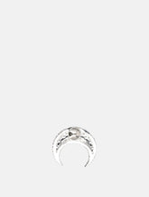 Moon Strass Large Earring - | Spazio Pritelli