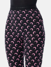 Marine Serre all-over Moon print leggings - | Spazio Pritelli