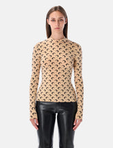 Marine Serre Moon All-Over Slim Top - | Spazio Pritelli