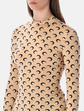 Marine Serre Moon All-Over Slim Top - | Spazio Pritelli