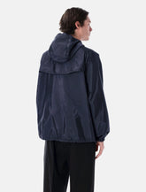 Prada Piumino May Drawstring Hood Navy - | Spazio Pritelli
