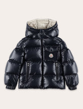 Moncler kid's Yule hooded down jacket - | Spazio Pritelli