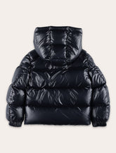 Moncler kid's Yule hooded down jacket - | Spazio Pritelli