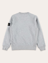 Stone Island Junior Organic Cotton Crewneck Sweatshirt - | Spazio Pritelli