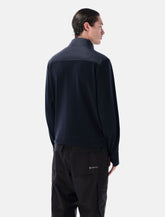 Moncler Grenoble navy blue padded zip-up cardigan -  | Spazio Pritelli
