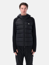 Moncler Grenoble hybrid hooded down jacket - | Spazio Pritelli