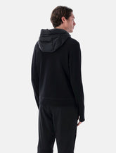 Moncler Grenoble hybrid hooded down jacket - | Spazio Pritelli