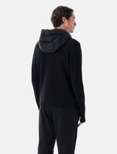 Moncler Grenoble hybrid hooded down jacket - | Spazio Pritelli