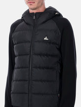 Moncler Grenoble hybrid hooded down jacket - | Spazio Pritelli