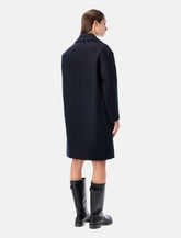 Cappotto Ninon in lana blu navy di A.P.C. -  | Spazio Pritelli