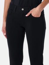 Junya Watanabe black low waist flare pants - | Spazio Pritelli