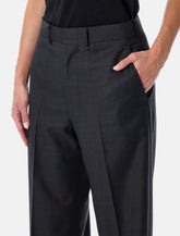 Junya Watanabe wool wide-leg pants - | Spazio Pritelli