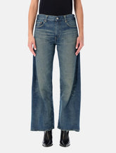 Junya Watanabe Levi’s Jeans in denim di cotone a gamba larga - | Spazio Pritelli